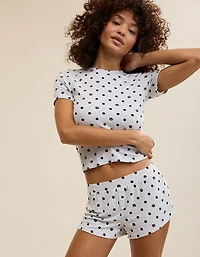 OVERSLEPT by Aerie Real Soft® Ribbed Baby T-Shirt