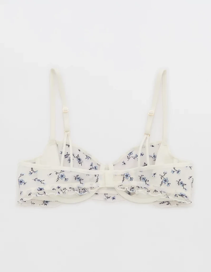 Show Off Embroidery Unlined Bra