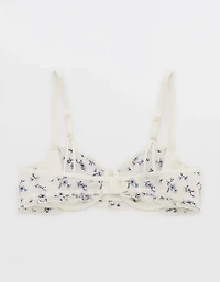 Show Off Embroidery Unlined Bra