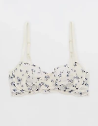 Show Off Embroidery Unlined Bra