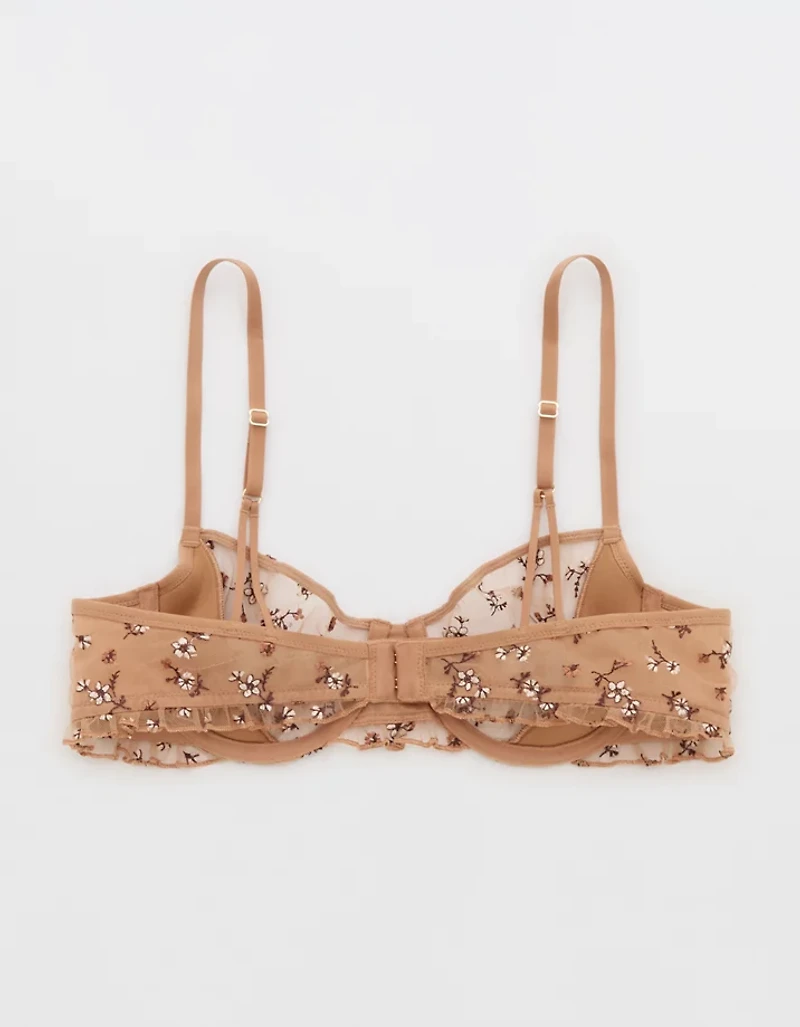 Show Off Embroidery Unlined Bra