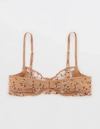 Show Off Embroidery Unlined Bra