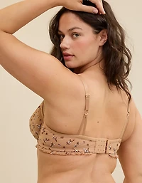 Show Off Embroidery Unlined Bra