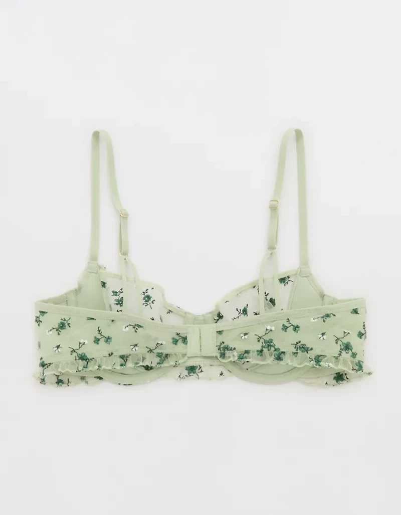 Show Off Embroidery Unlined Bra