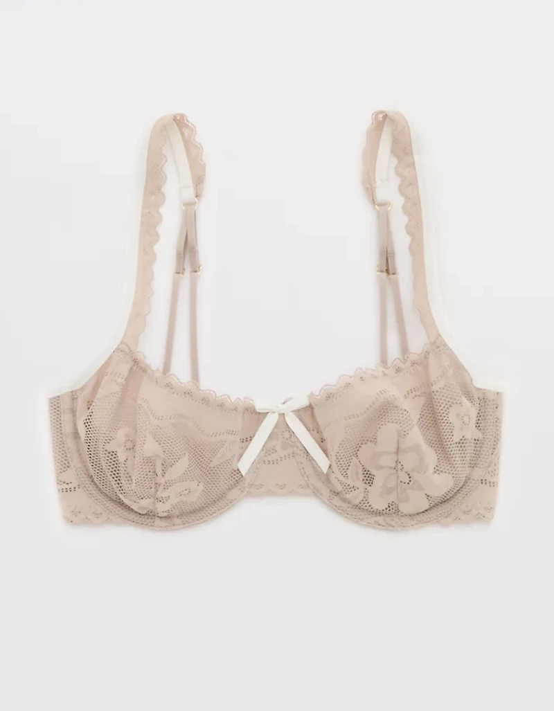 Show Off Feeling Femme Lace Unlined Balconette Bra