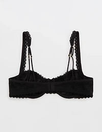 Show Off Feeling Femme Lace Unlined Balconette Bra