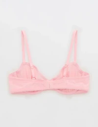 Show Off Heart Mesh Unlined Bra