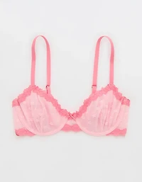 Show Off Daisy Mesh Unlined Bra