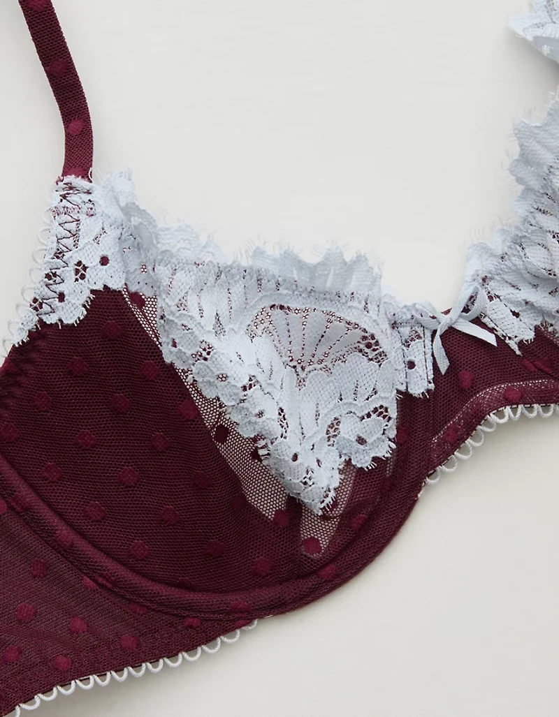 Show Off Sheer Happiness Lace Unlined Bra