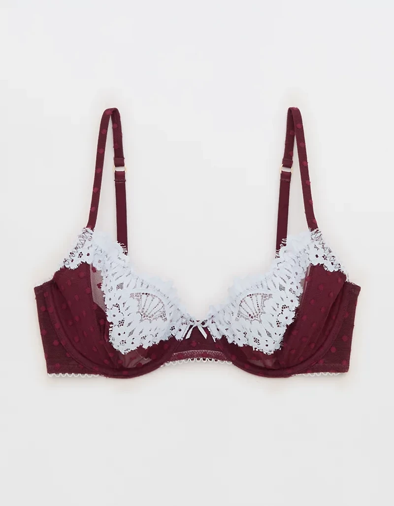 Show Off Sheer Happiness Lace Unlined Bra
