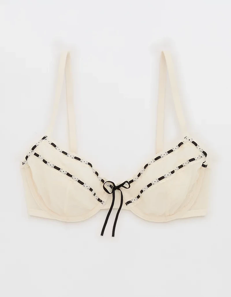 Show Off Vintage Femme Embroidery Unlined Bra