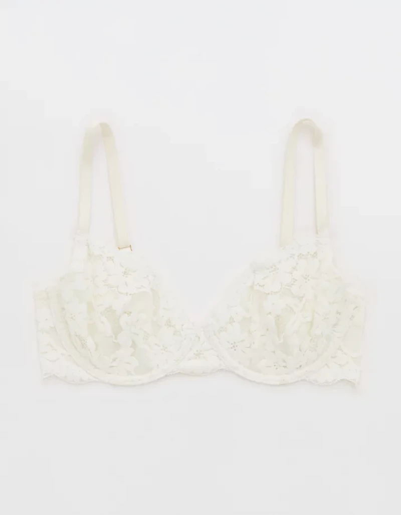 Show Off Chenille Lace Unlined Bra