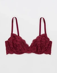 Show Off Chenille Lace Unlined Bra