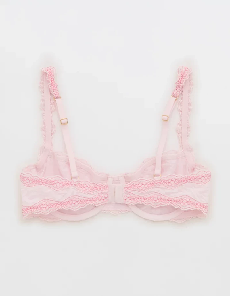 Show Off Zebra Lace Unlined Balconette Bra