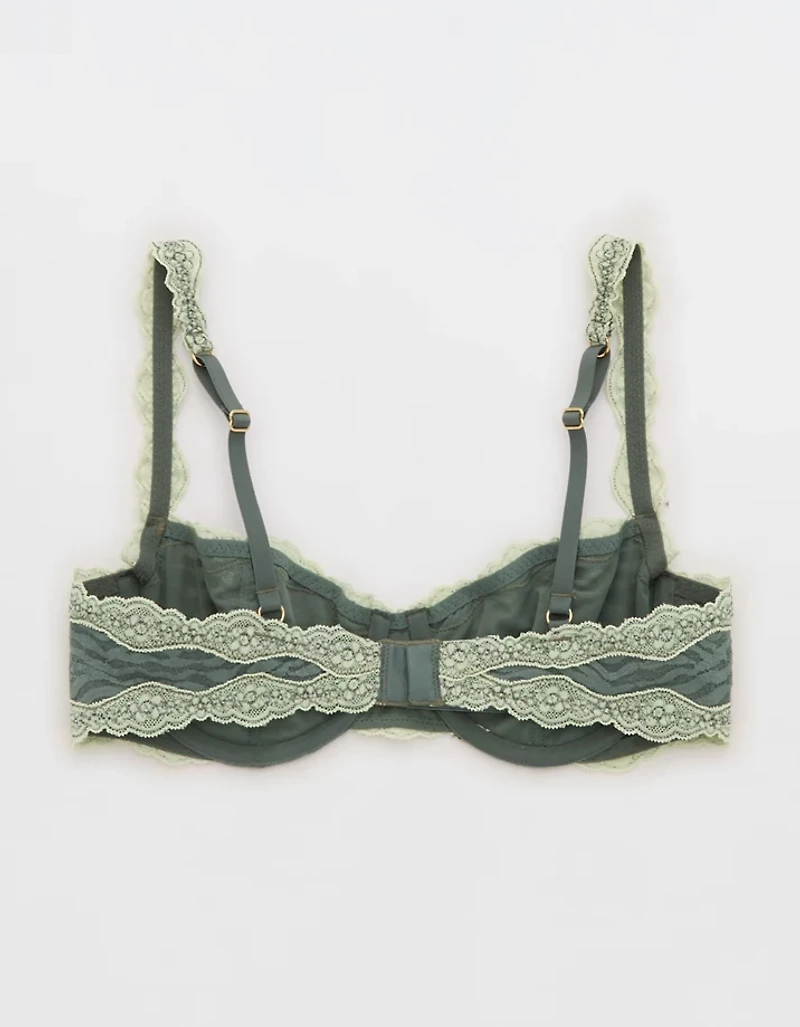Show Off Zebra Lace Unlined Balconette Bra