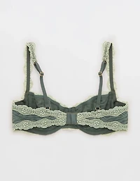 Show Off Zebra Lace Unlined Balconette Bra