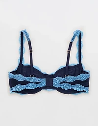 Show Off Zebra Lace Unlined Balconette Bra