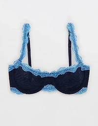 Show Off Zebra Lace Unlined Balconette Bra
