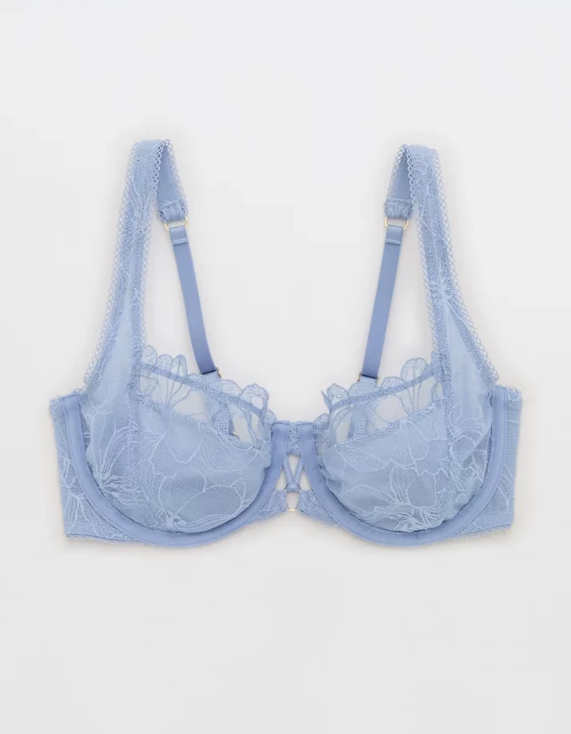 Show Off Paradise Lace Unlined Balconette Bra
