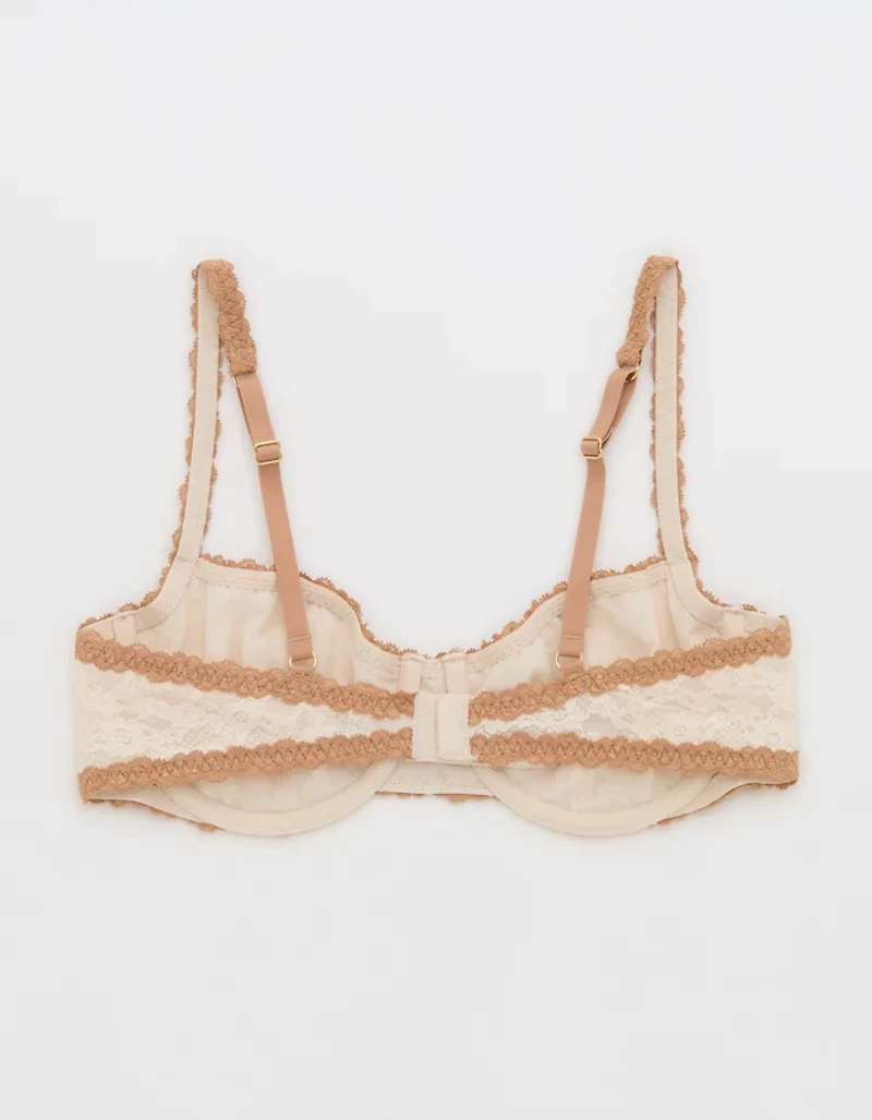 Show Off Vintage Lace Unlined Balconette Bra