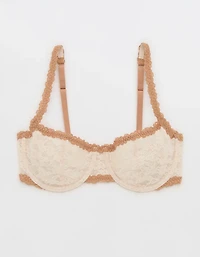 Show Off Vintage Lace Unlined Balconette Bra
