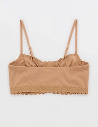 Show Off Cozy Rib Unlined Corset Bra