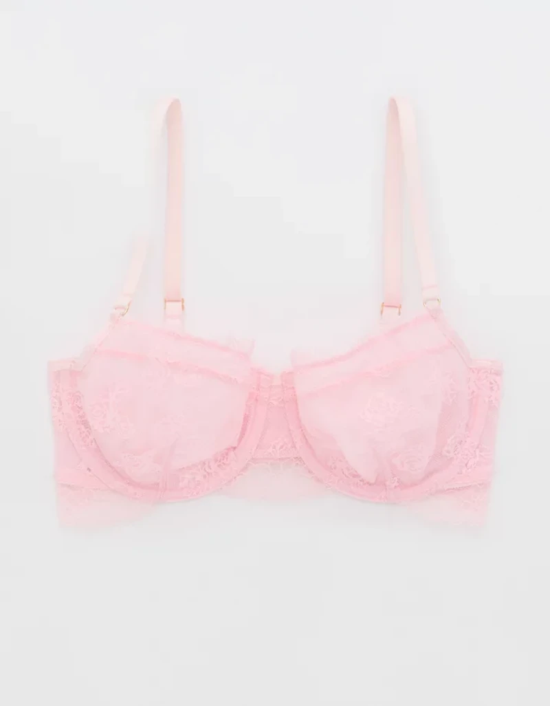 Show Off Rosebud Lace Unlined Bra