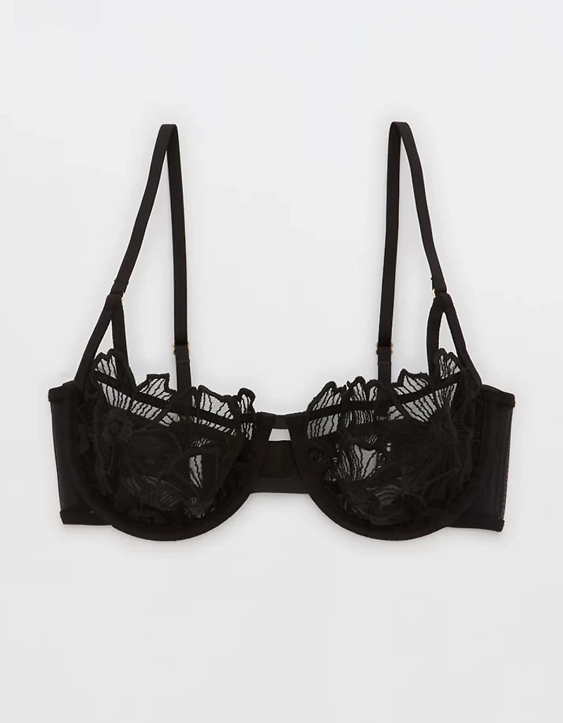 Show Off Embroidery Unlined Bra