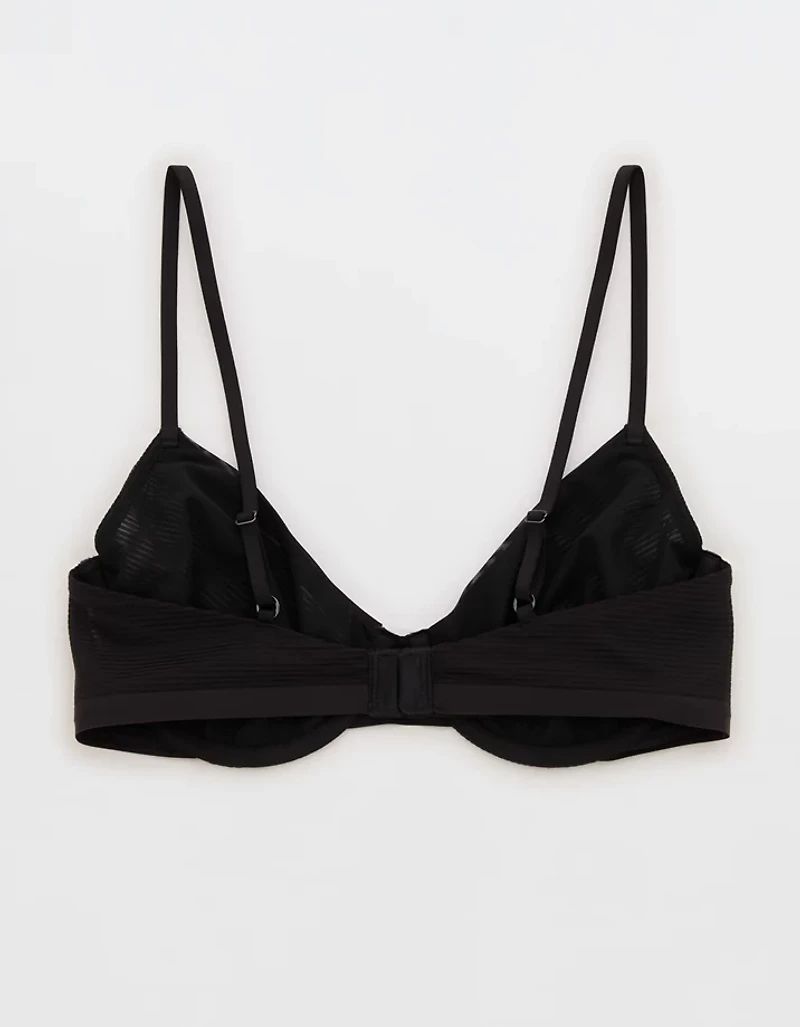 SMOOTHEZ Sheer Stripe Unlined Bra