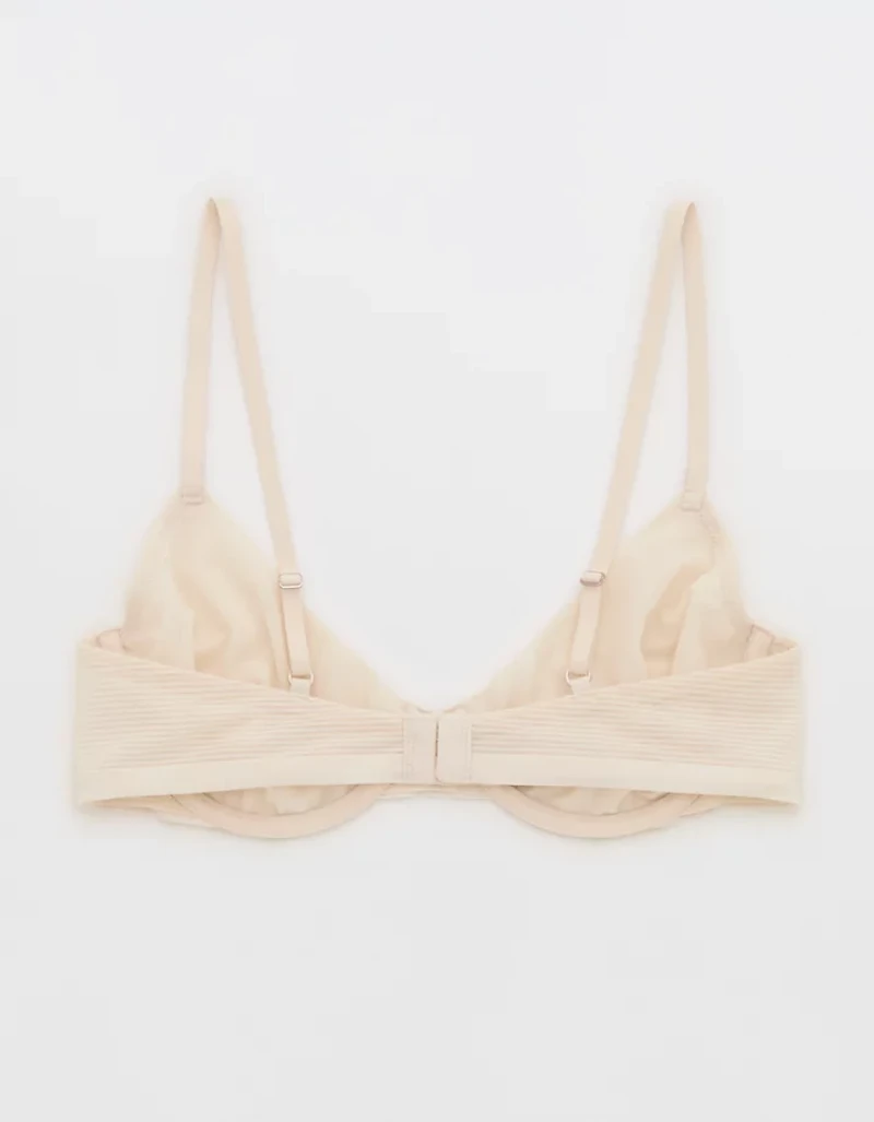 SMOOTHEZ Sheer Stripe Unlined Bra