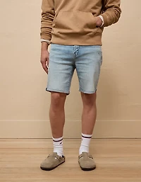 AE 9" AirFlex+ Distressed Denim Short