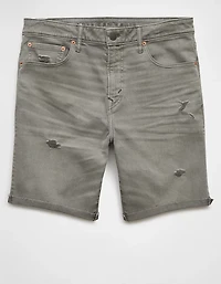 AE 9" AirFlex+ Distressed Denim Short