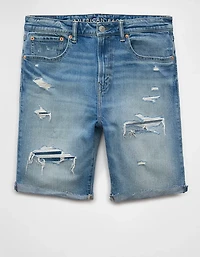 AE 9" AirFlex+ +TENCEL™ Fibers Patched Denim Short
