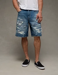 Short ample en denim AE