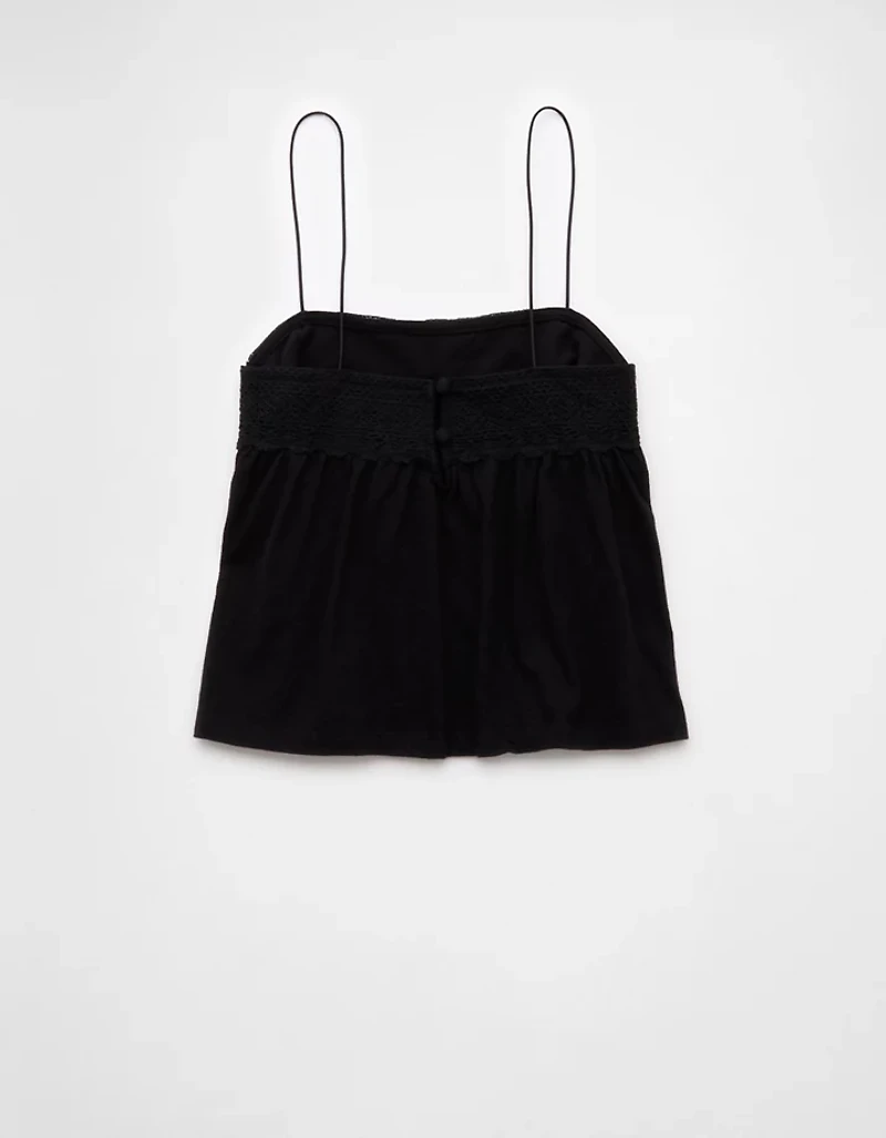 Camisole avec garniture en dentelle tricot Vive le soleil AE