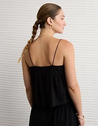 Camisole avec garniture en dentelle tricot Vive le soleil AE