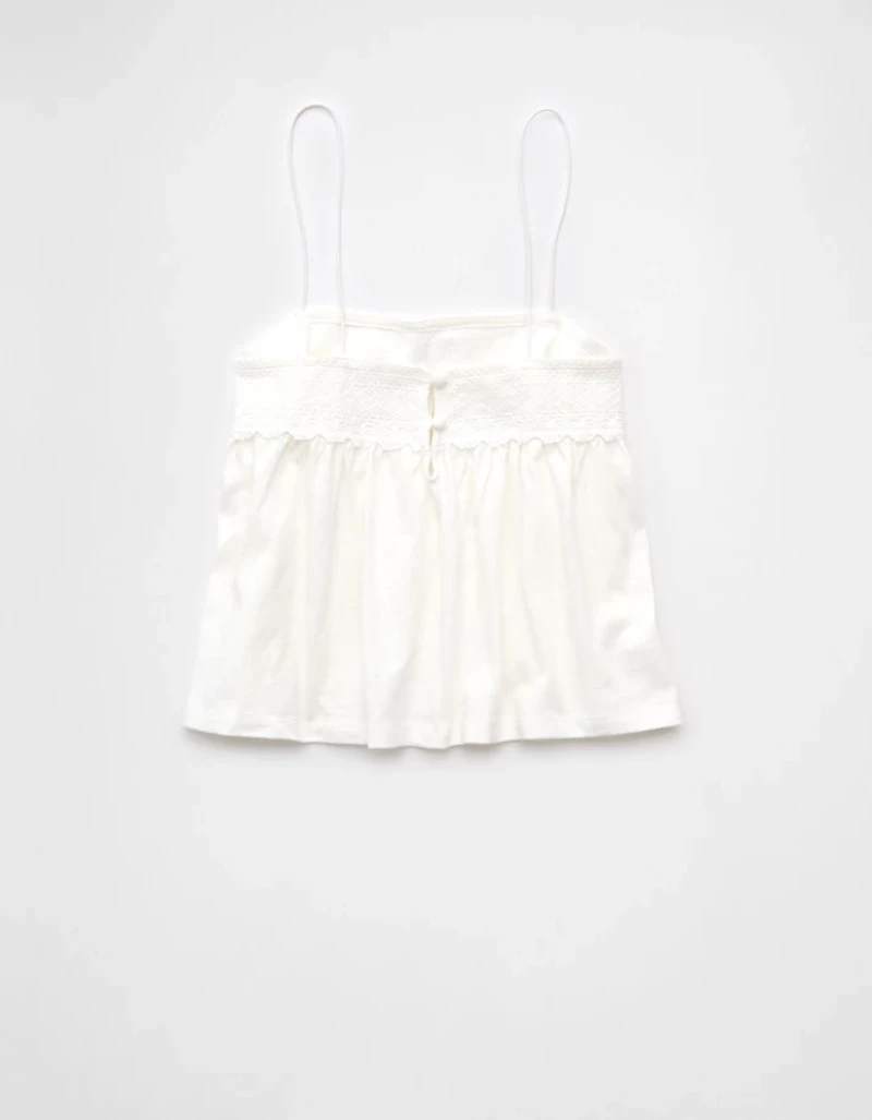 Camisole avec garniture en dentelle tricot Vive le soleil AE