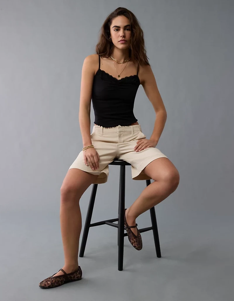 AE Cinch Front Lace Cami