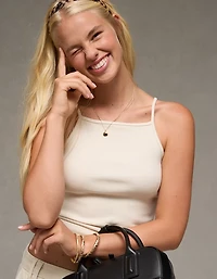 AE High Square Neck Tank Top