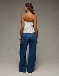 AE Eyelet Babydoll Tube Top