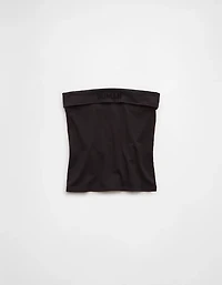 AE Pride Foldover Graphic Tube Top