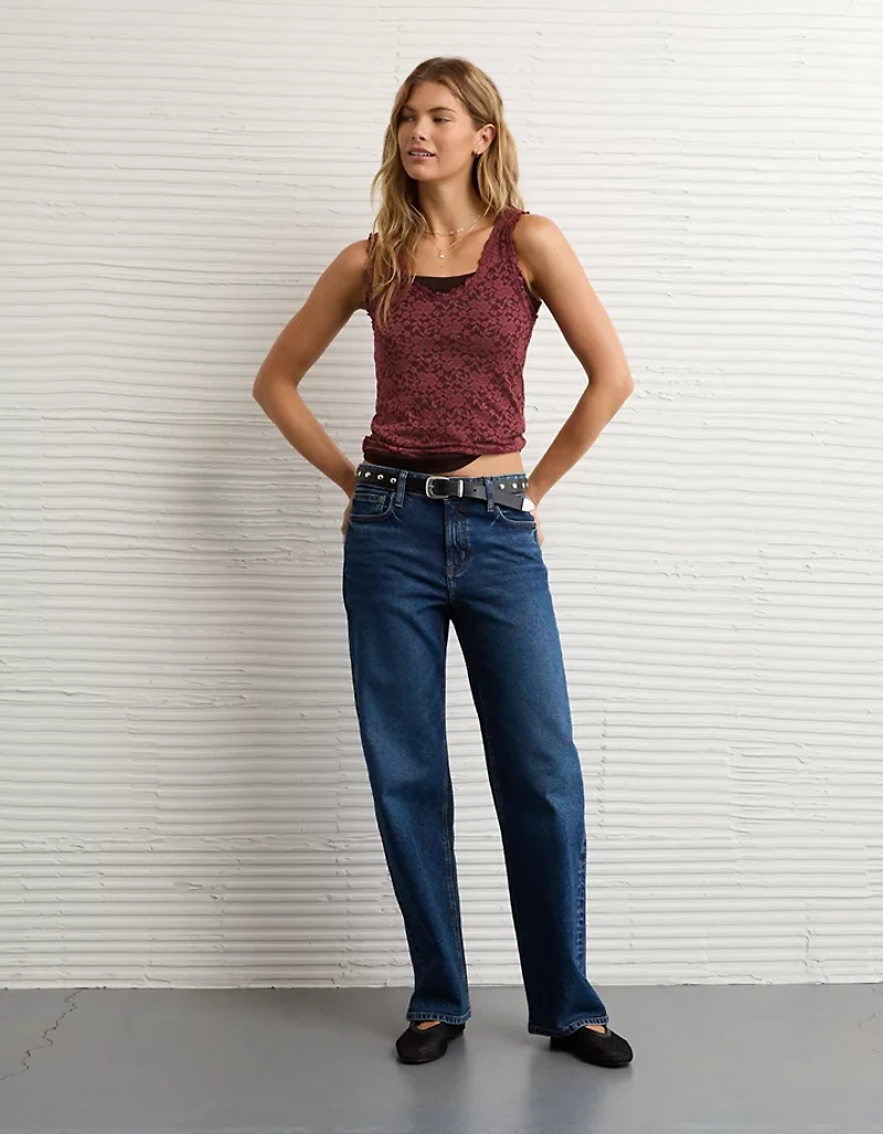 AE Lacey Scoop Neck Tank Top