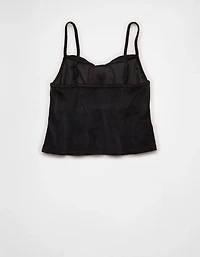 AE Velvet Bow Swing Tank Top