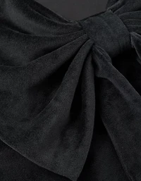 AE Velvet Bow Swing Tank Top