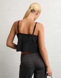 AE Velvet Bow Swing Tank Top