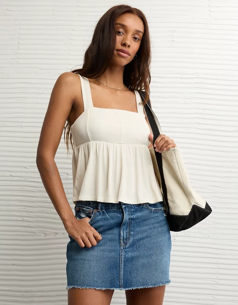 AE Soft & Sexy Babydoll Tank Top