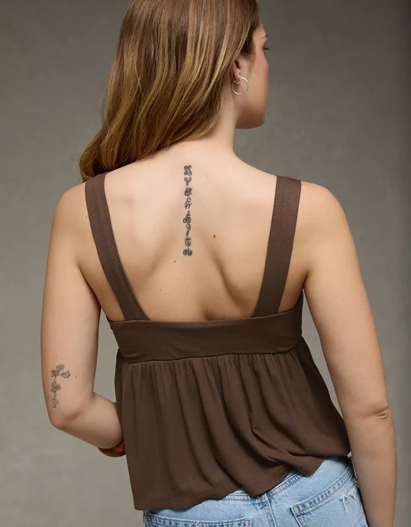 AE Soft & Sexy Babydoll Tank Top