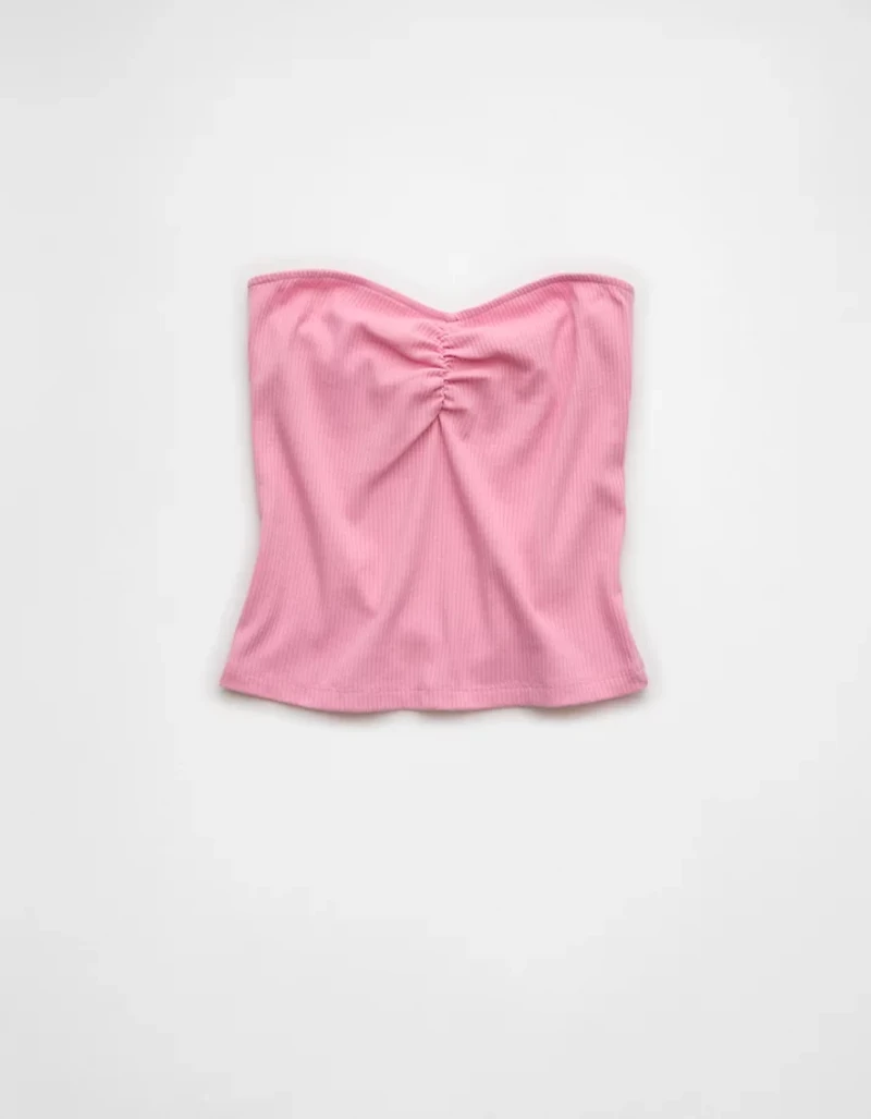 Bustier tubulaire froncé AE