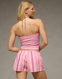 Bustier tubulaire froncé AE