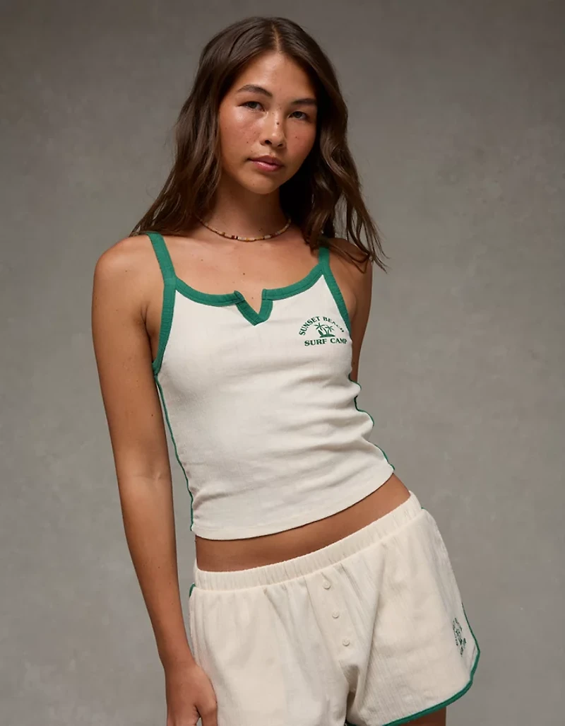 AE Notch Neck Ringer Cami